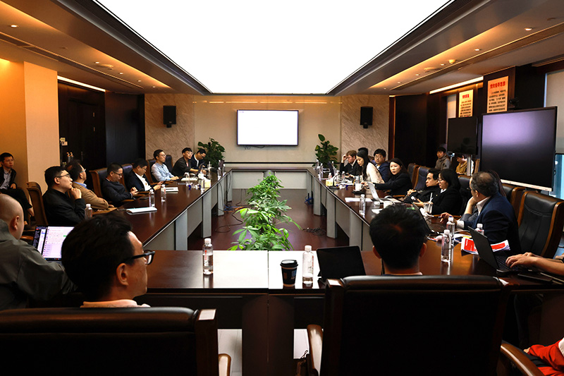 摩根士丹利亞洲有限公司一行到訪冶金物資